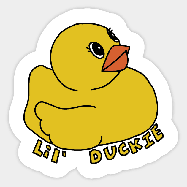 Lil' Duckie Sticker by supermonty32